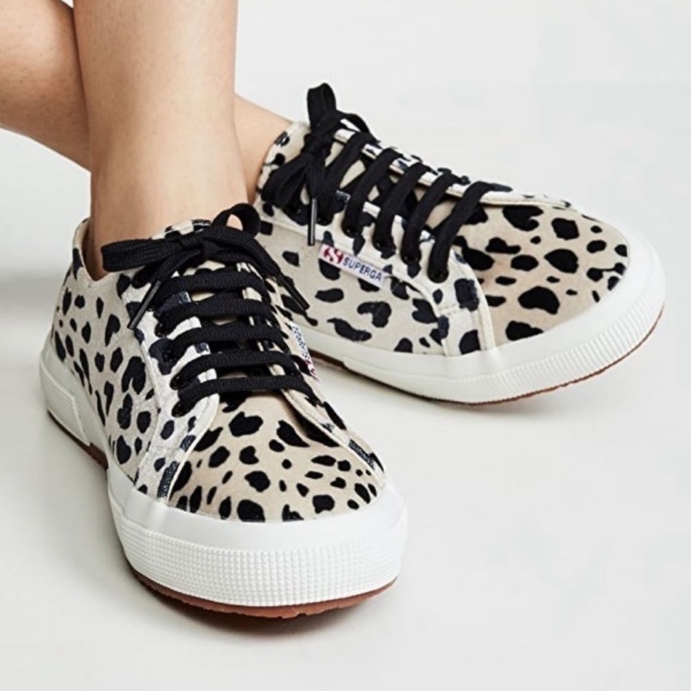 Superga Cheetah Sneaker Sold @ Anthropologie Sz 7